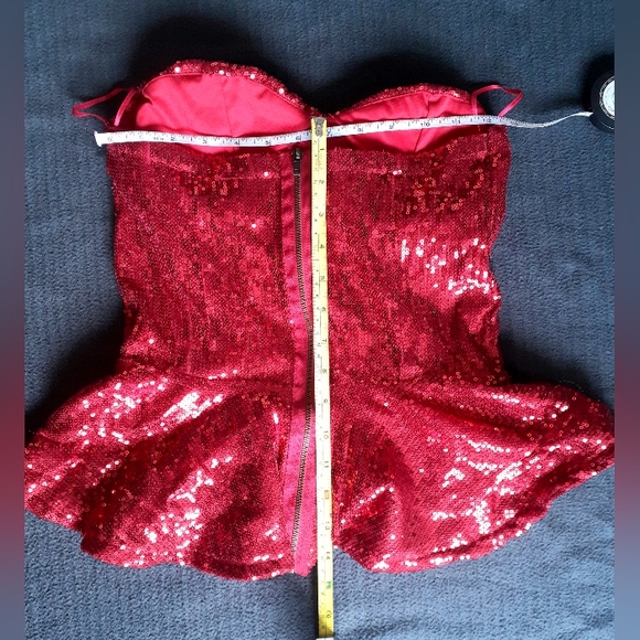 Seductions sequin bustier, M - Picture 6 of 16